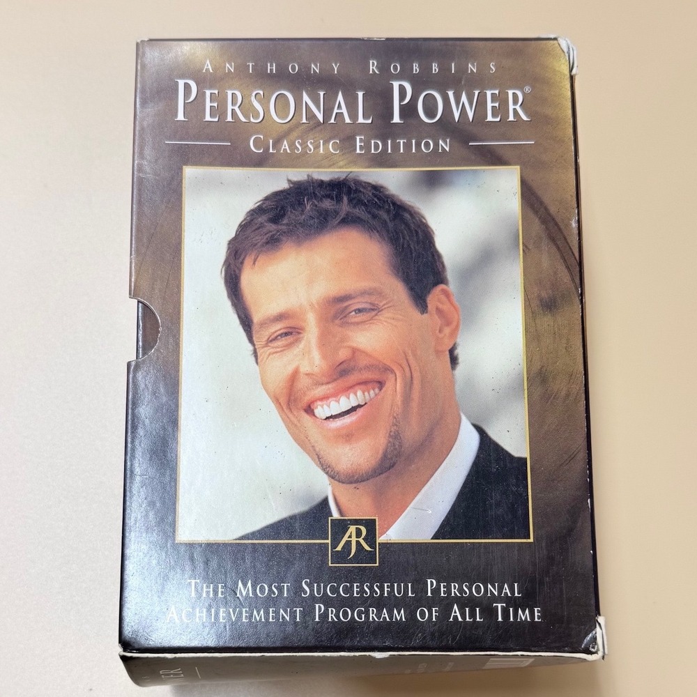 Anthony Tony Robbins Personal Power Classic Edition 7 Day Audio Program Box Set